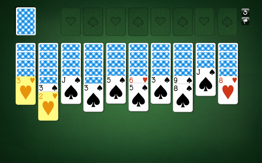 2 Suits Spider Solitaire - Play for free - Online Games