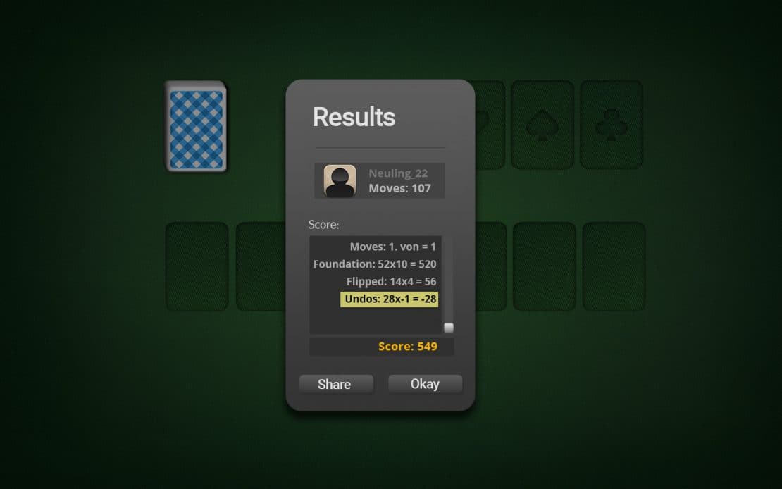 Solitaire Klondike Two Decks  App Price Intelligence by Qonversion