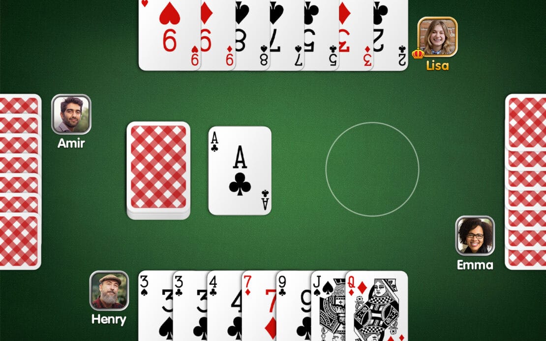 Gin Rummy: Four Players - Gin Rummy Palace