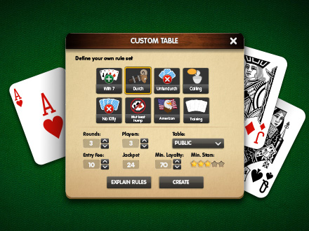 online four player pinochle games